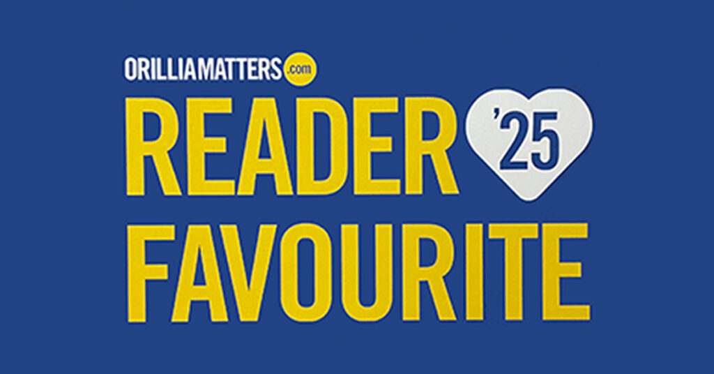 Orillia Matters Readers Favourite Award, 2025